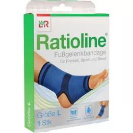 RATIOLINE active ankle bandage size L, 1 piece