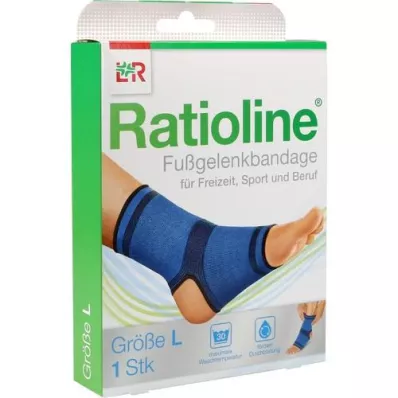 RATIOLINE active ankle bandage size L, 1 piece