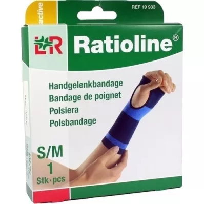RATIOLINE active wrist bandage size S/M, 1 piece RATIOLINE active wrist bandage size S/M, 1 piece
