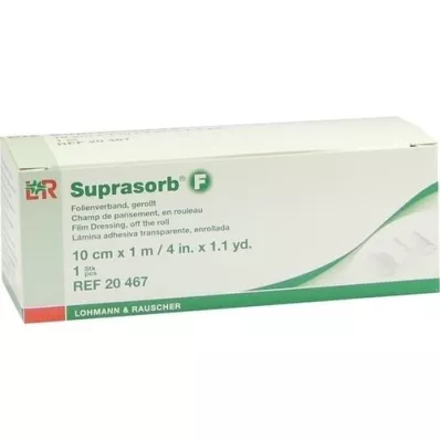 SUPRASORB F Foil wound dressing 10 cmx1 m discontinuous roll, 1 piece SUPRASORB F Foil wound dressing 10 cmx1 m discontinuous roll, 1 piece