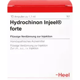HYDROCHINON Injeel forte ampoules, 10 pcs