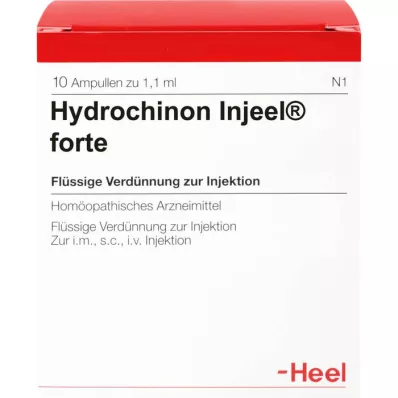 HYDROCHINON Injeel forte ampoules, 10 pcs HYDROCHINON Injeel forte ampoules, 10 pcs