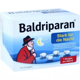 BALDRIPARAN Tab. heavily coated for the night, 120 pieces
