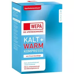 KALT-WARM Compress 12x29 cm with fixing band, 1 piece