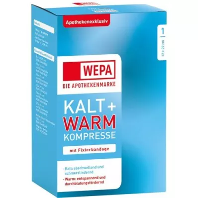 KALT-WARM Compress 12x29 cm with fixing band, 1 piece