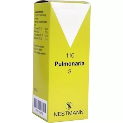 PULMONARIA S 110 drops, 100 ml PULMONARIA S 110 drops, 100 ml