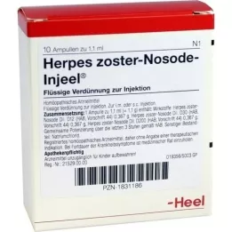 HERPES ZOSTER Nosode Injeel ampoules, 10 pcs