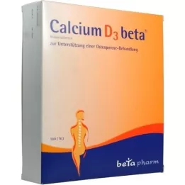 CALCIUM D3 beta effervescent tablets, 100 pcs