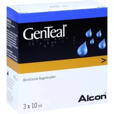 GENTEAL Eye drops, 3X10 ml