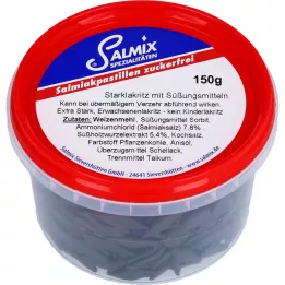 SALMIX Salmiac pastilles sugar-free, 150 g