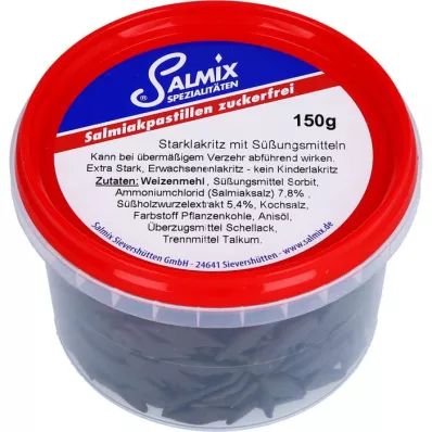 SALMIX Salmiac pastilles sugar-free, 150 g SALMIX Salmiac pastilles sugar-free, 150 g