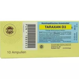 TARAXAN D 3 injection ampoules, 10X1 ml
