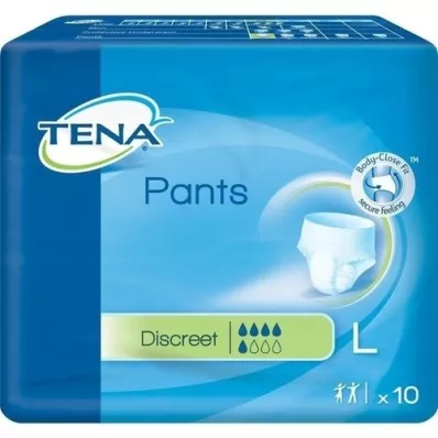 TENA PANTS Discreet L 95-125 cm disposable trousers, 10 pcs
