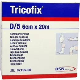 TRICOFIX Tubular bandage size D 6 cmx20 m, 1 piece