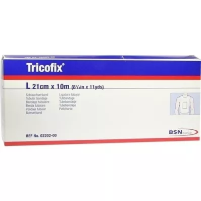 TRICOFIX Tubular bandage size L 21 cmx10 m, 1 piece TRICOFIX Tubular bandage size L 21 cmx10 m, 1 piece