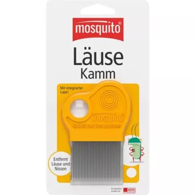 MOSQUITO Nit comb metal with magnifying glass, 1 piece MOSQUITO Nit comb metal with magnifying glass, 1 piece
