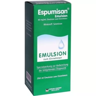 ESPUMISAN Emulsion for imaging diagnostics, 250 ml ESPUMISAN Emulsion for imaging diagnostics, 250 ml
