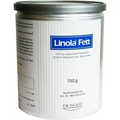 LINOLA fat cream, 700 g LINOLA fat cream, 700 g