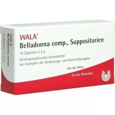 BELLADONNA COMP.Suppositories, 10X2 g