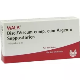 DISCI/Viscum comp.cum Argento suppositories, 10X2 g
