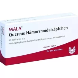 QUERCUS HEMORRHOIDAL SUPPOSITORIES, 10X2 g