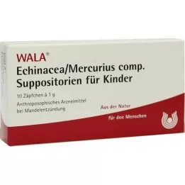 ECHINACEA/MERCURIUS comp.Childrens suppositories, 10X1 g