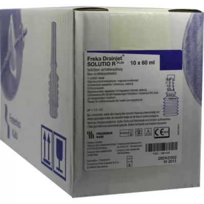 FREKA DRAINJET Solutio R Plus bottle, 10X60 ml