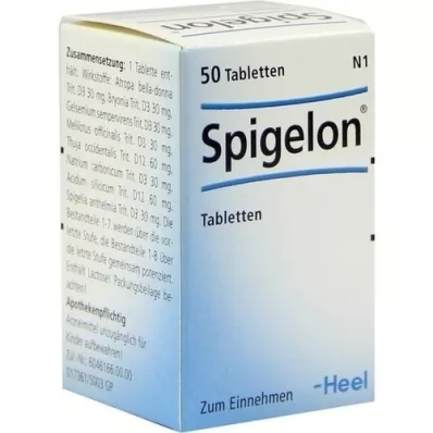 SPIGELON Tablets, 50 pcs SPIGELON Tablets, 50 pcs