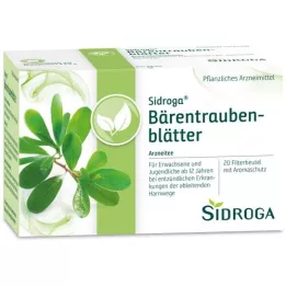 SIDROGA Bearberry leaf tea filter bag, 20X2.0 g