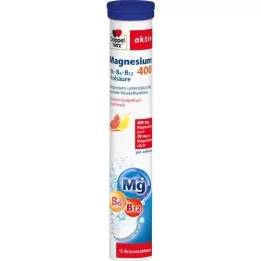 DOPPELHERZ Magnesium 400+B1+B6+B12+Folic Acid BTA, 15 pcs