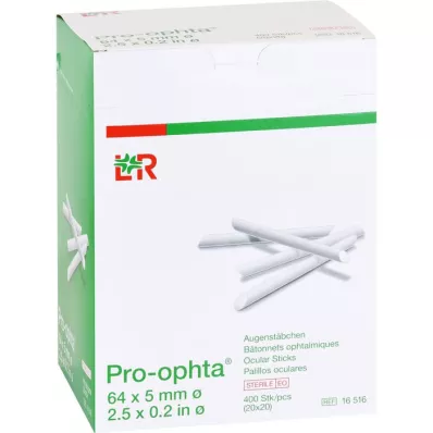 PRO-OPHTA Sterile eye swabs, 400 pieces PRO-OPHTA Sterile eye swabs, 400 pieces