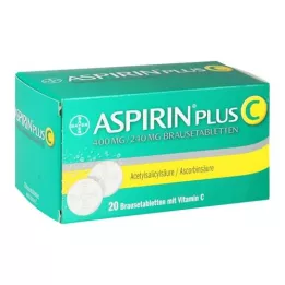 ASPIRIN plus C effervescent tablets, 20 pcs