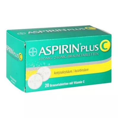 ASPIRIN plus C effervescent tablets, 20 pcs ASPIRIN plus C effervescent tablets, 20 pcs