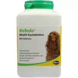 BEFEDO MinVit chewable tablets for dogs, 180 pieces