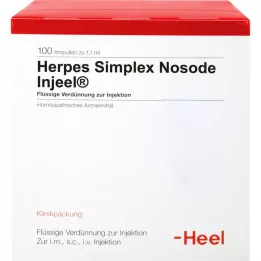 HERPES SIMPLEX Nosode Injeel ampoules, 100 pcs