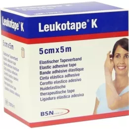 LEUKOTAPE K 5 cm skin-colored, 1 piece