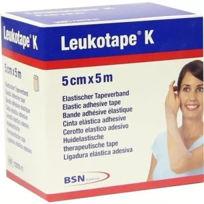 LEUKOTAPE K 5 cm skin-colored, 1 piece LEUKOTAPE K 5 cm skin-colored, 1 piece