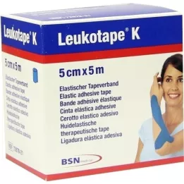 LEUKOTAPE K 5 cm blue, 1 piece