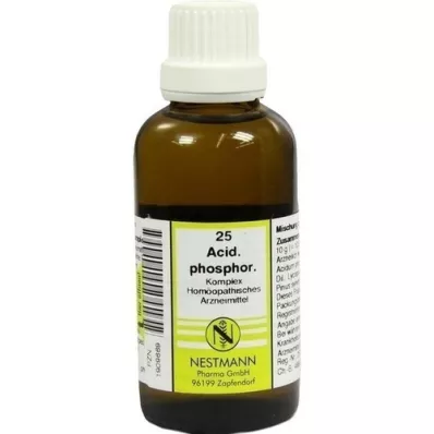 ACIDUM PHOSPHORICUM KOMPLEX No.25 Dilution, 50 ml ACIDUM PHOSPHORICUM KOMPLEX No.25 Dilution, 50 ml