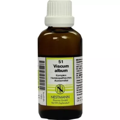 VISCUM ALBUM KOMPLEX No.51 Dilution, 50 ml VISCUM ALBUM KOMPLEX No.51 Dilution, 50 ml