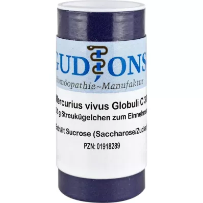 MERCURIUS VIVUS C 30 single dose globules, 0.5 g MERCURIUS VIVUS C 30 single dose globules, 0.5 g