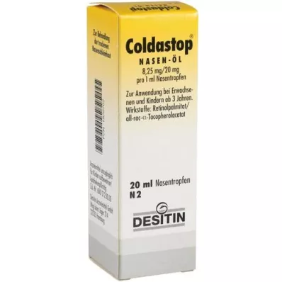 COLDASTOP Nose oil, 20 ml COLDASTOP Nose oil, 20 ml