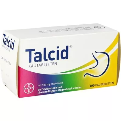 TALCID Chewable tablets, 100 pcs