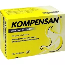 KOMPENSAN Tablets 340 mg, 100 pcs