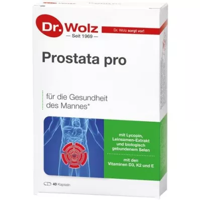 PROSTATA PRO Dr.Wolz capsules, 2x20 pcs PROSTATA PRO Dr.Wolz capsules, 2x20 pcs