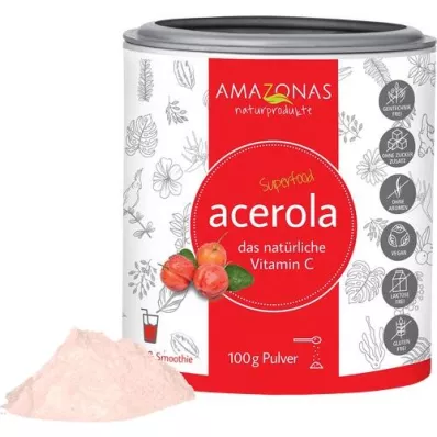 ACEROLA 100% natural vitamin C powder, 100 g ACEROLA 100% natural vitamin C powder, 100 g