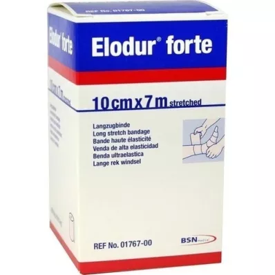 ELODUR strong compression bandage 10 cmx7 m, 1 piece ELODUR strong compression bandage 10 cmx7 m, 1 piece