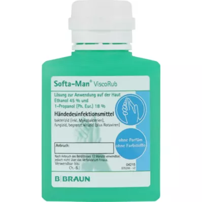 SOFTA MAN ViscoRub hand disinfectant, 100 ml