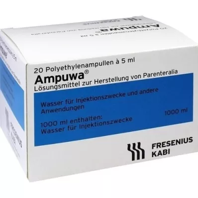 AMPUWA Plastic amp.Injection/infusion solution, 20X5 ml AMPUWA Plastic amp.Injection/infusion solution, 20X5 ml