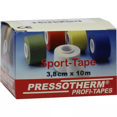 PRESSOTHERM Sports tape 3.8 cmx10 m red, 1 piece PRESSOTHERM Sports tape 3.8 cmx10 m red, 1 piece